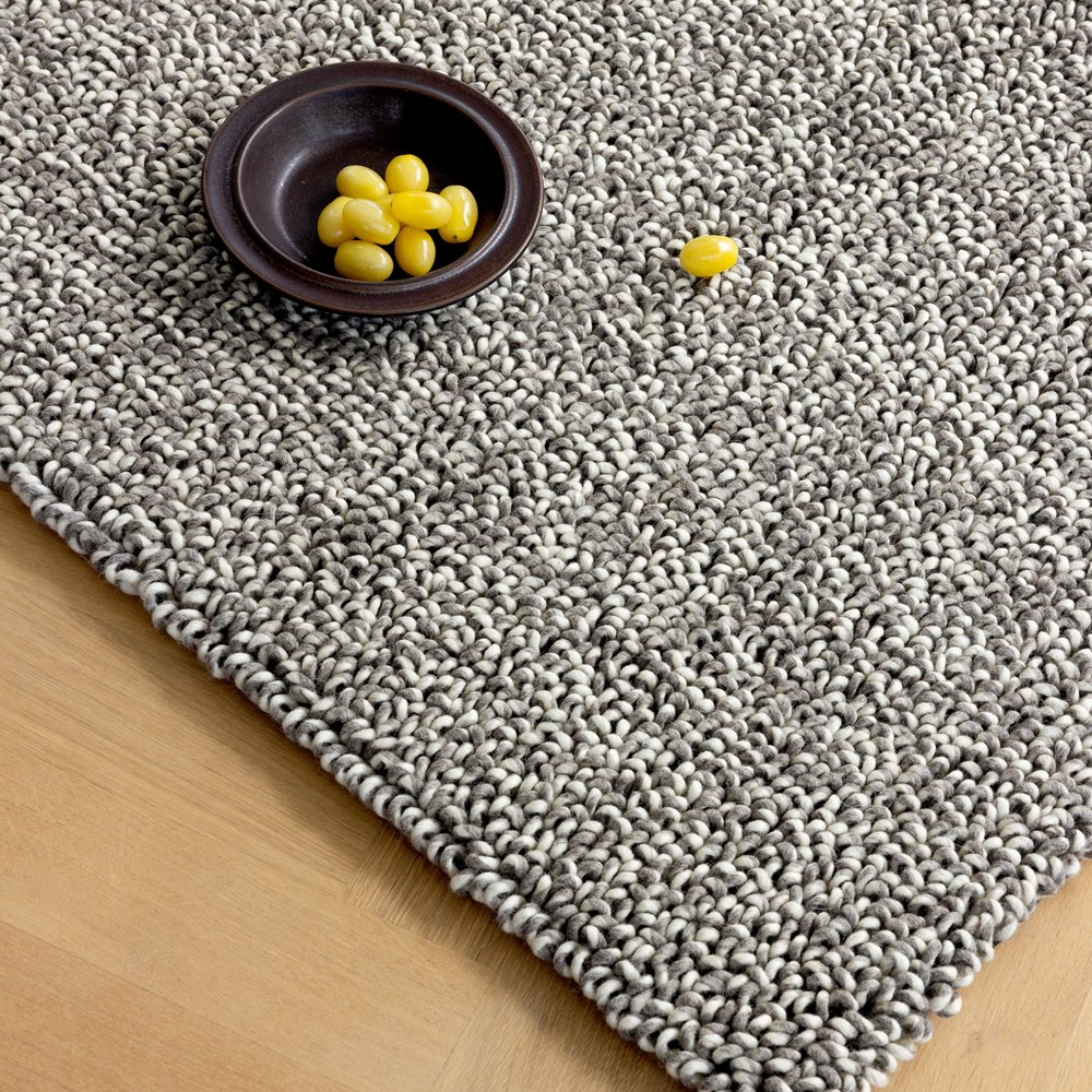 Origin Loop Shaggy Rugs 066205 by Brink and Campman in Nordic Stone